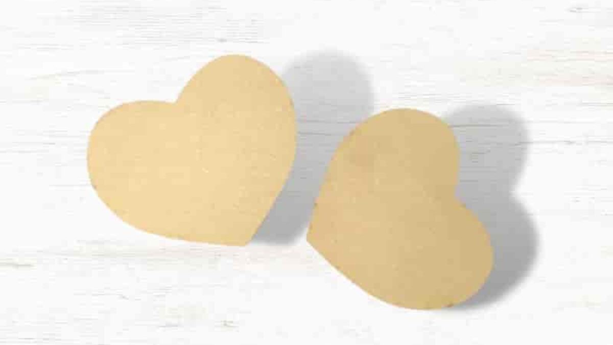 Acrylic Heart Cutout, Craft Cutouts, Craft Shapes, MDF Cutouts, Chipboard  Cutouts - Vinayak De Food Mart, Delhi