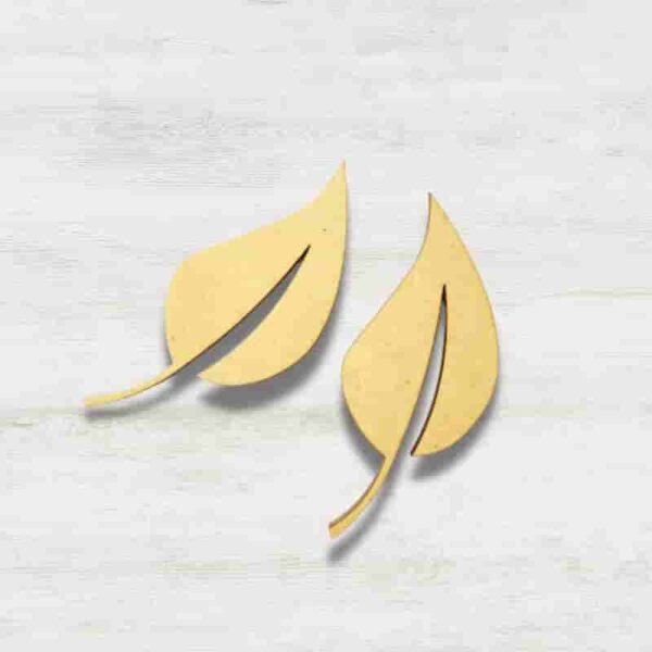 Leaf Pack Craft Cutout - Set of 6 intricately cut out leaf designs for crafting projects