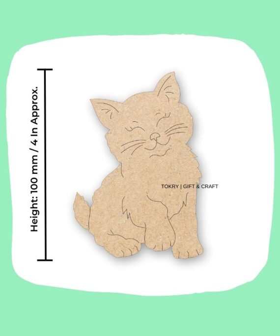 cat shape fridge magnet size