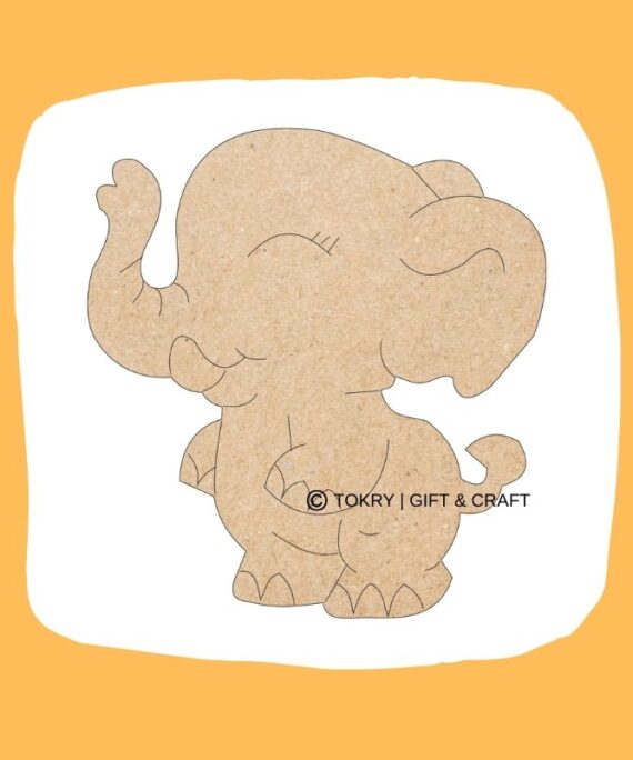 elephant 2 shape fridge magnet