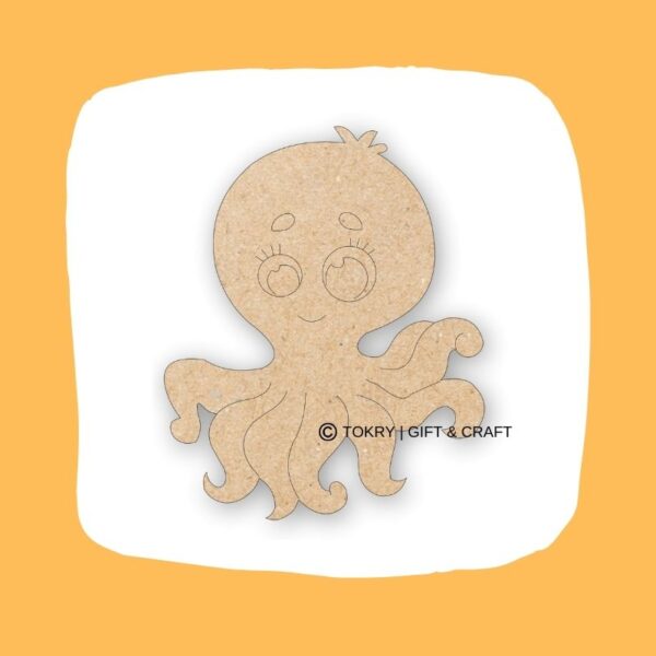 octopus shape fridge magnet