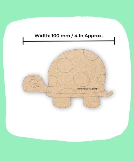 turtle shape fridge magnet size